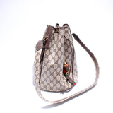 Gucci GG Supreme Web Large Bucket Vintage Bag