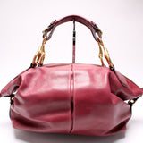 Gucci 309587 Icon Top Handle Soft Calfskin Bag
