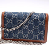Gucci 476432 Dionysus GG Denim Supreme Mini Bag
