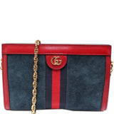 Gucci 503877 Ophidia Suede Shoulder Small Bag