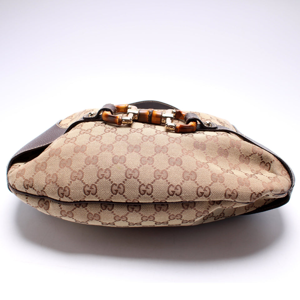 Gucci 152468 Bamboo Horsebit Hobo Bag
