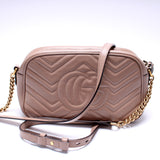 Gucci 447632 Marmont Small Leather Camera Bag