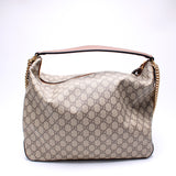 Gucci 477324 GG Supreme Hobo Bag