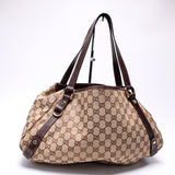Gucci 130736 Abbey Canvas Tote Medium Bag