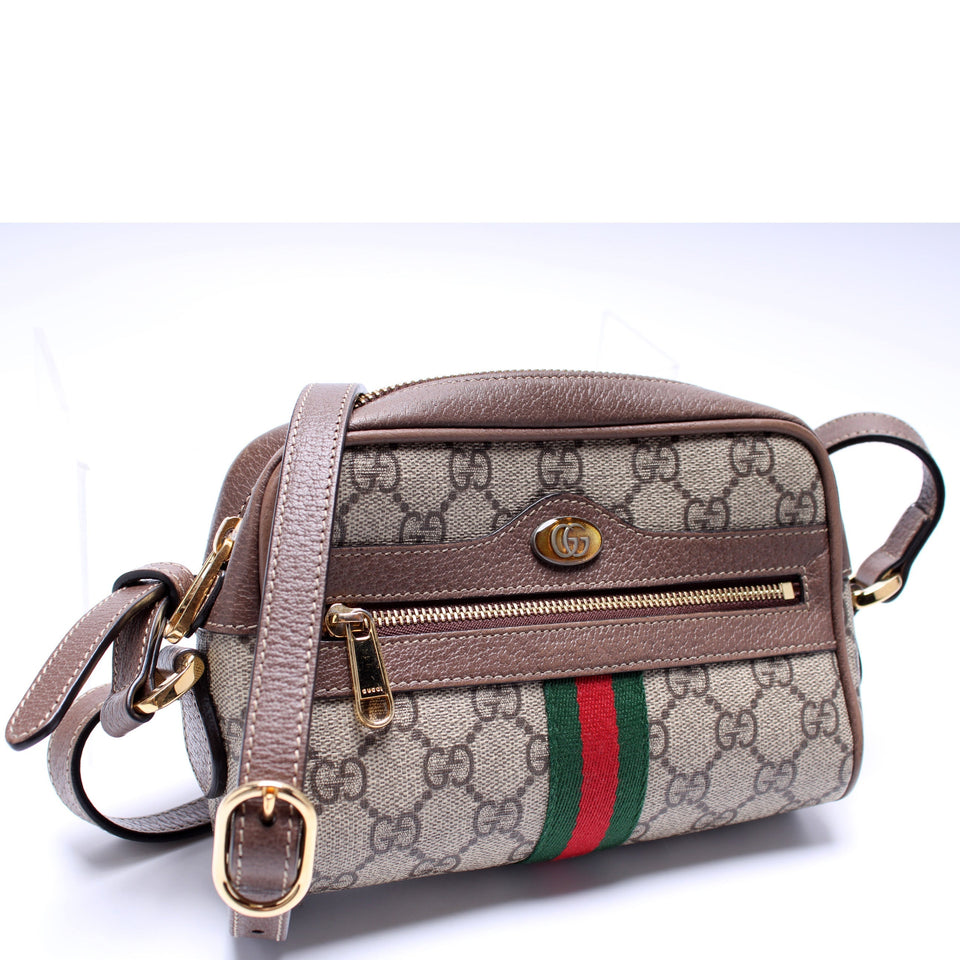 Gucci 517350 GG Supreme Mini Ophidia Bag