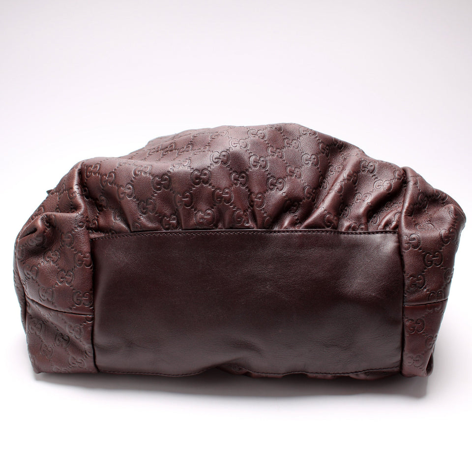 Gucci 197061 GG Leather Hysterior Medium Shoulder Bag