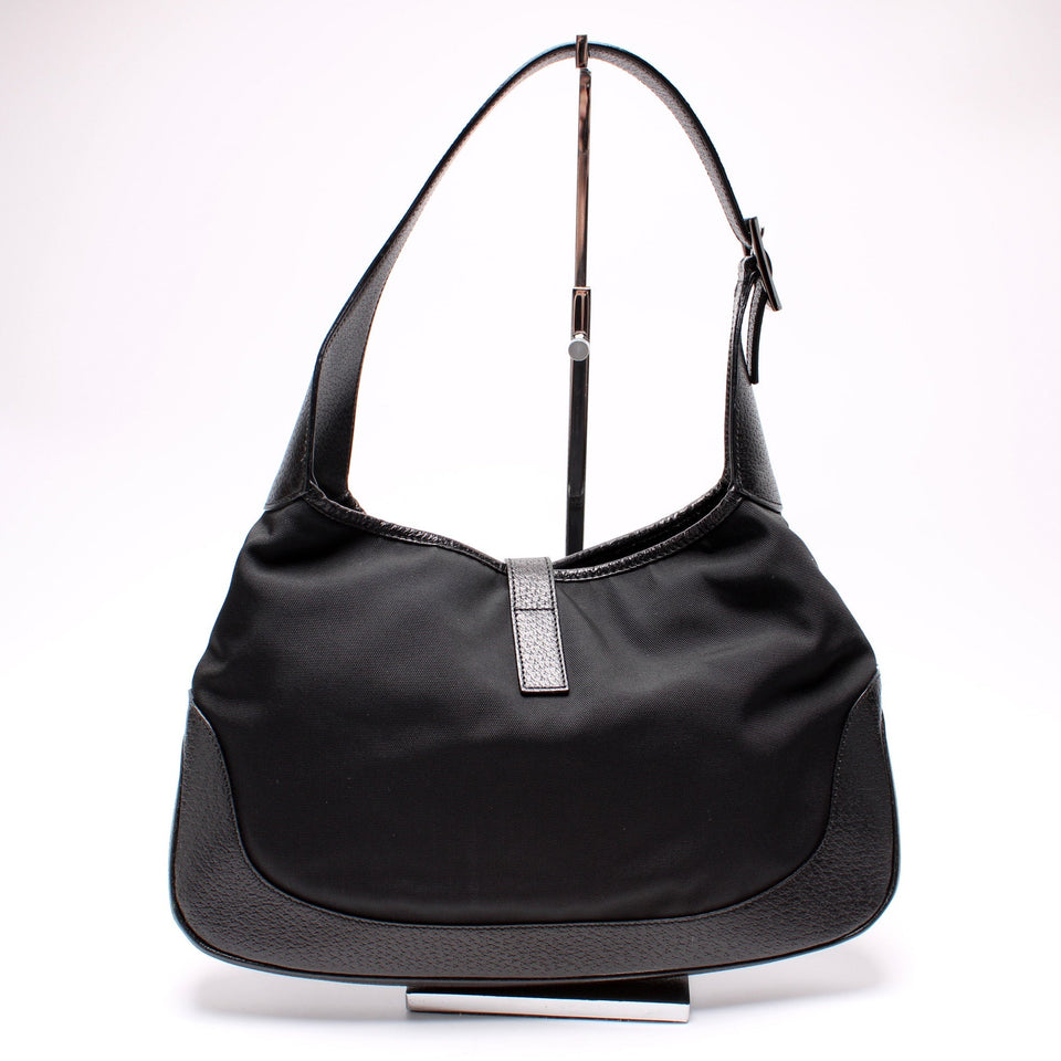 Gucci 001-3306 Jackie Vintage Canvas Hobo Bag
