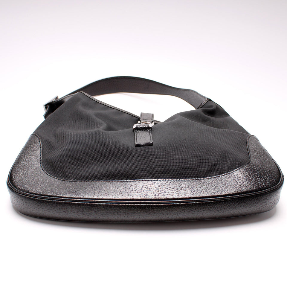 Gucci 001-3306 Jackie Vintage Canvas Hobo Bag
