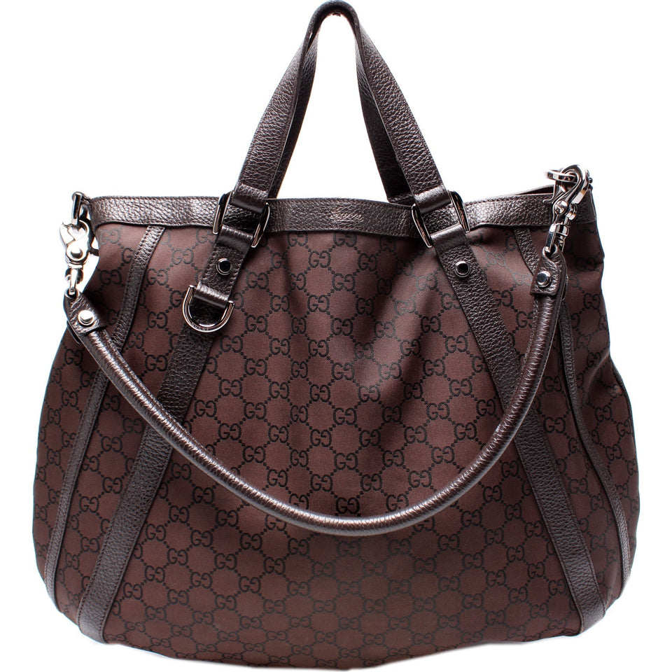 Gucci 268641 GG Medium Abbey Convertible Tote Bag