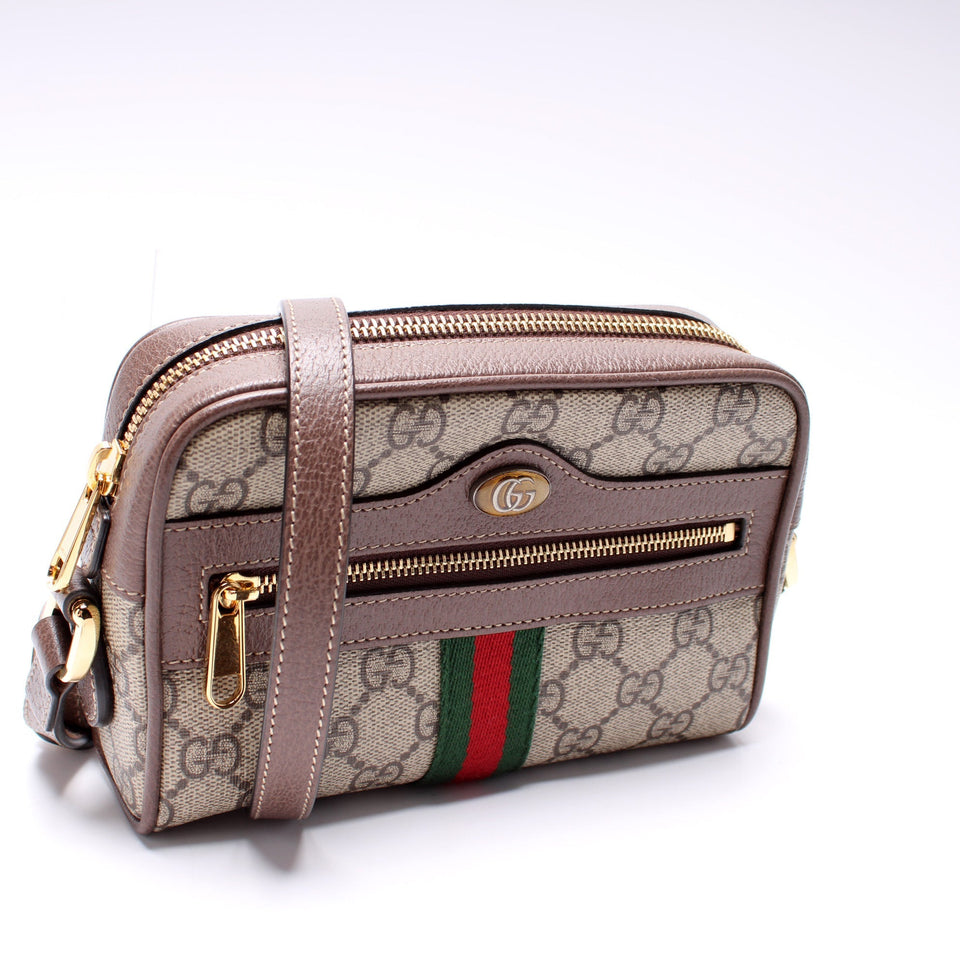 Gucci 517350 GG Supreme Mini Ophidia Bag