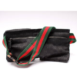 Gucci 28566 GG Coated Canvas Waist Bag