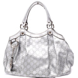 Gucci 211944 Sukey GG Leather Medium Bag