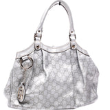 Gucci 211944 Sukey GG Leather Medium Bag
