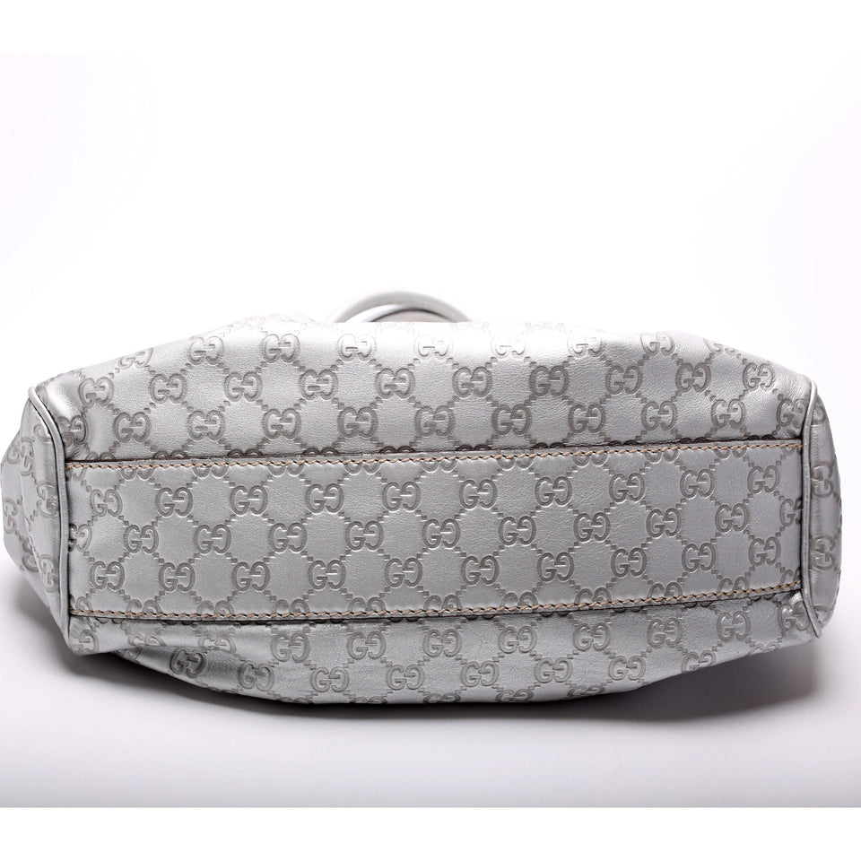 Gucci 211944 Sukey GG Leather Medium Bag