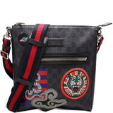 Gucci 474137 GG Supreme Night Courier Messenger Bag