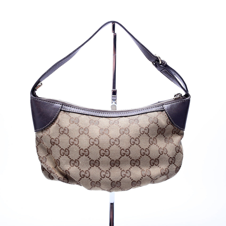 Gucci 224093 GG Canvas Sherry Line Pochette Bag