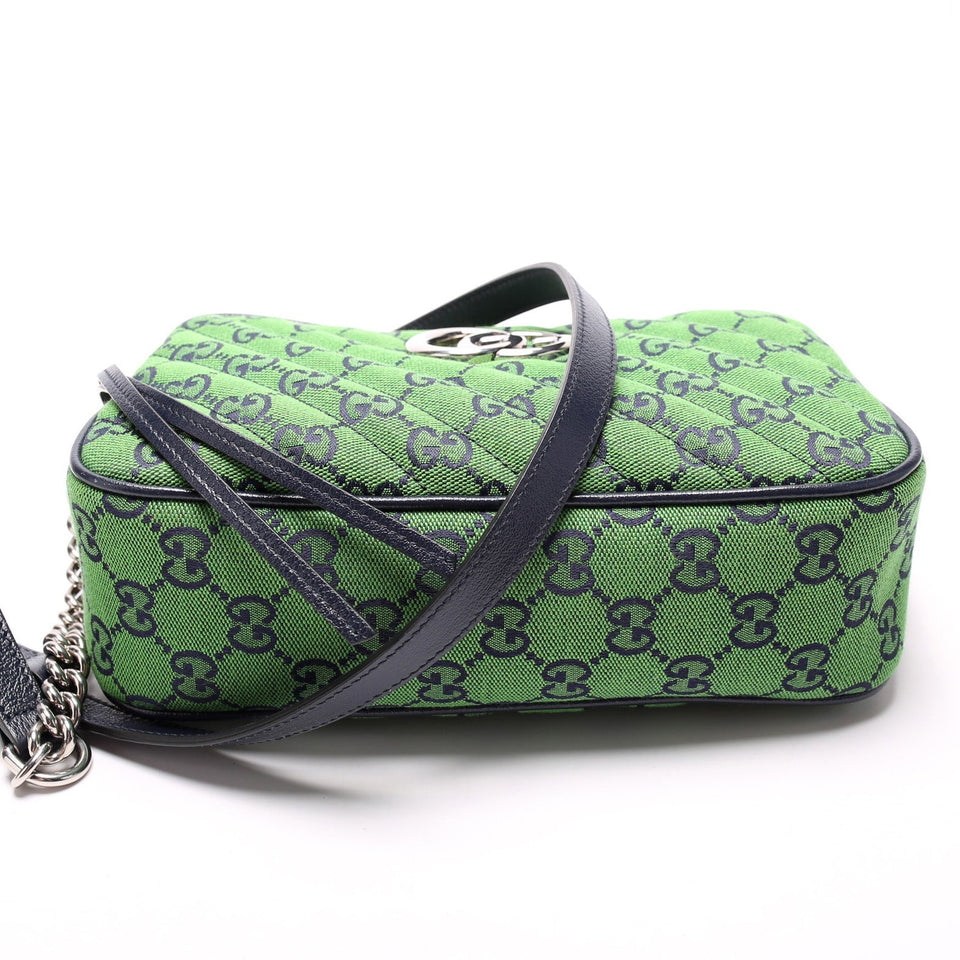 Gucci 447632 Marmont Small Canvas Camera Bag