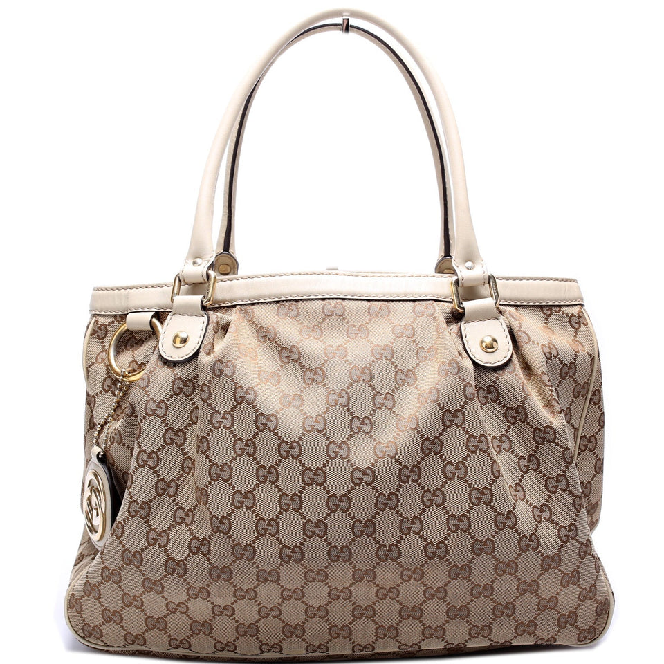 Gucci 296835 GG Canvas Tote Bag