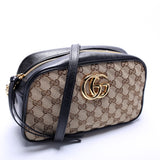 Gucci 447632 Marmont Small Canvas Camera Bag