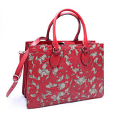 Gucci 409531 GG Supreme Arabesque Top Handle Tote Bag