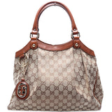 Gucci 211944 Sukey GG Canvas Medium Bag