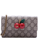 Gucci 481291 GG Supreme Cherries Mini Bag