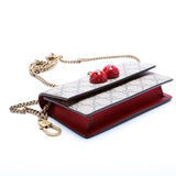 Gucci 481291 GG Supreme Cherries Mini Bag