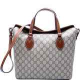 Gucci 429147 GG Canvas Fold Over Tote Bag