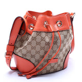 Gucci 388704 GG Canvas Bucket Bag