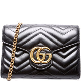 Gucci 474575 Marmont Chain Wallet Bag