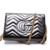 Gucci 474575 Marmont Chain Wallet Bag