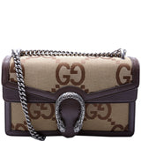 Gucci 400249 Dionysus Jumbo GG Canvas Shoulder Small Bag