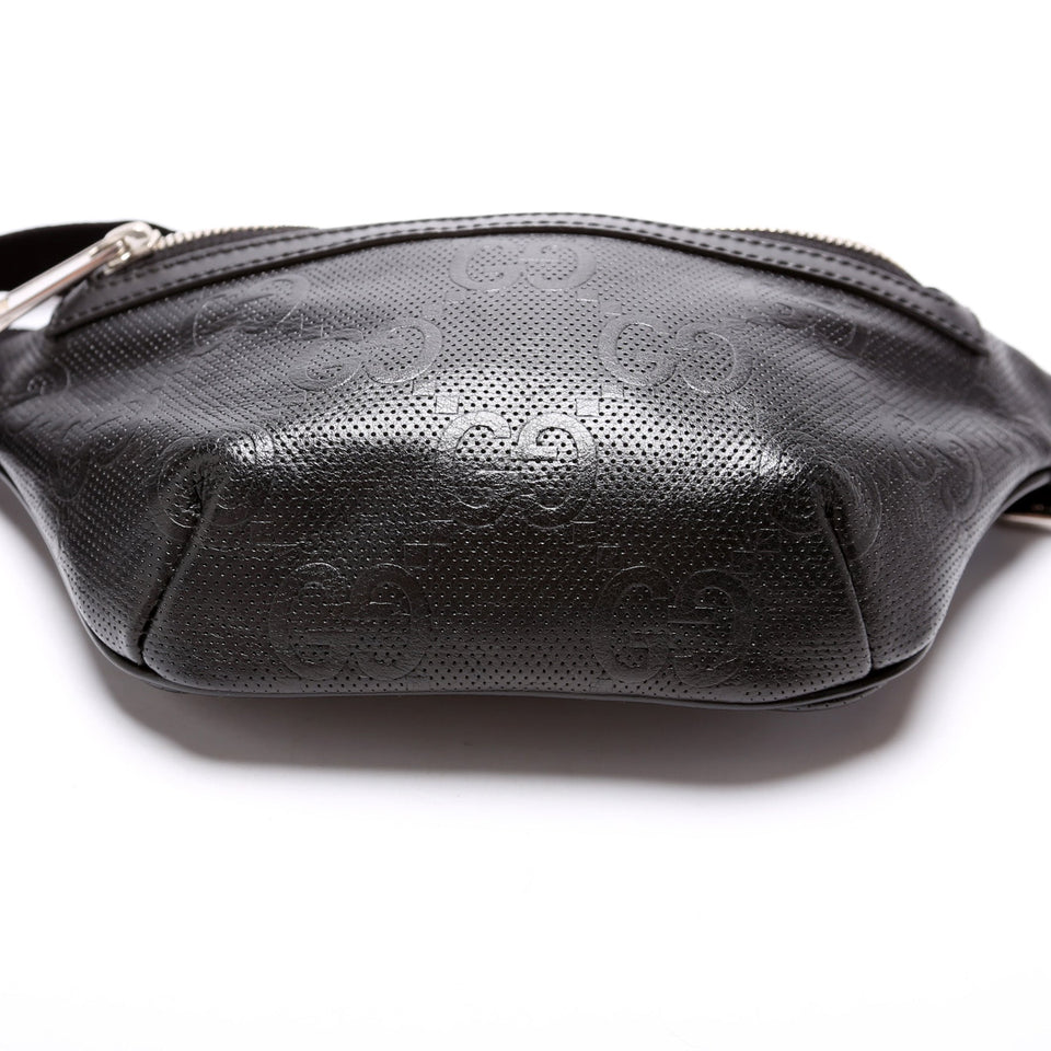 Gucci 658582 GG Embossed Belt Bag