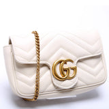 Gucci 476433 GG Marmont Super Mini Flap Bag