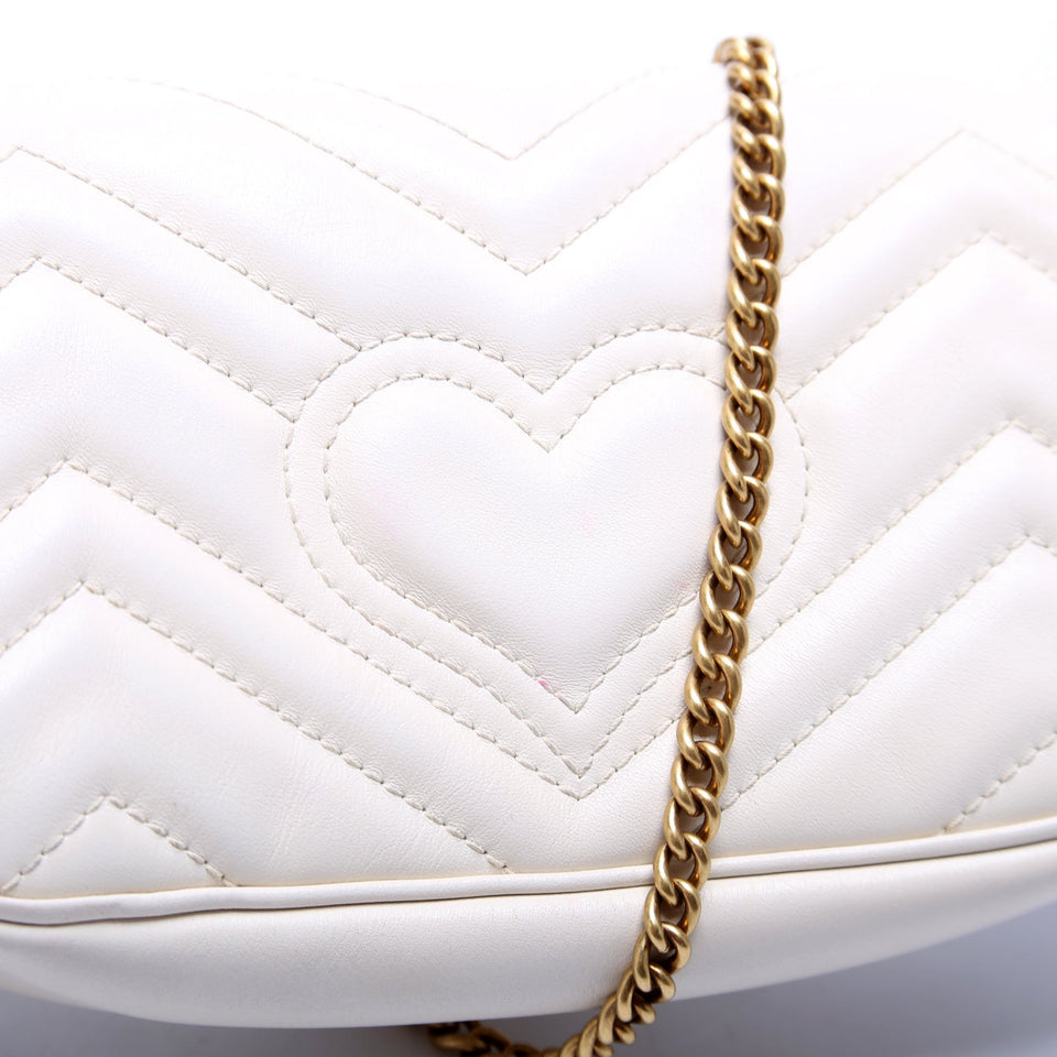 Gucci 476433 GG Marmont Super Mini Flap Bag