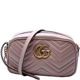 Gucci 447632 Marmont Small Leather Camera Bag