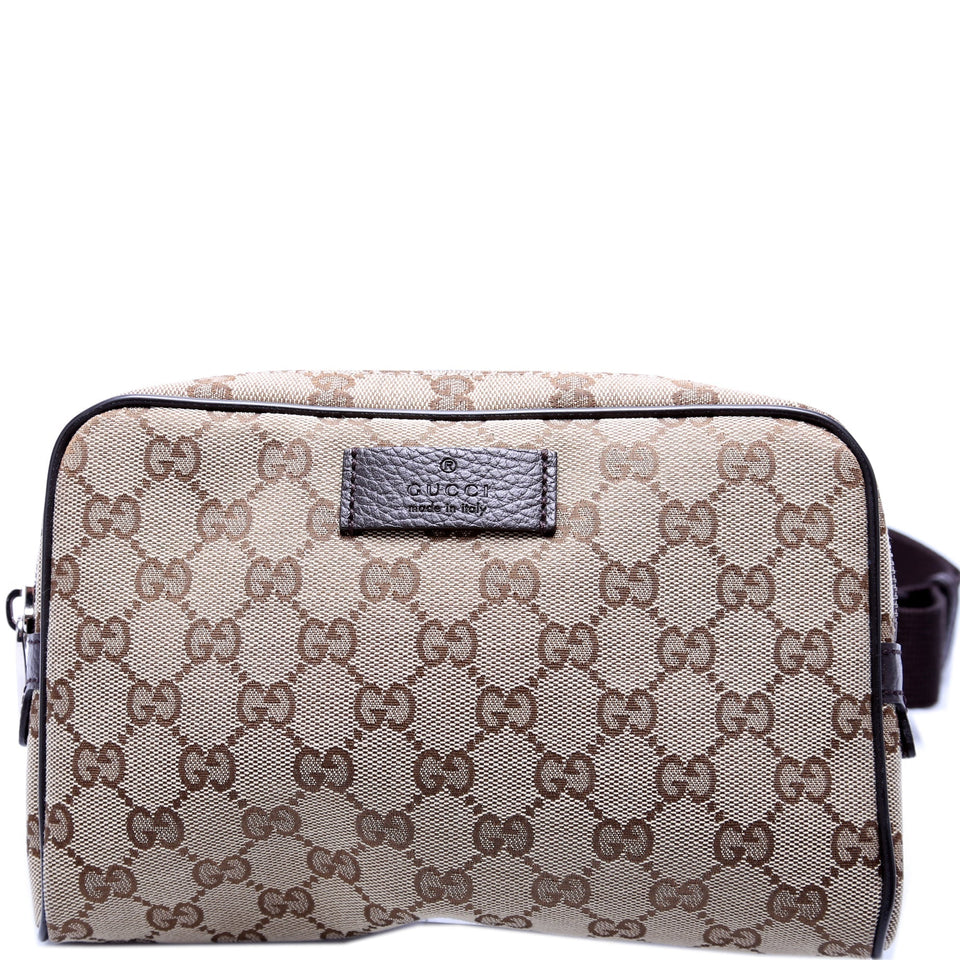 Gucci 449174 GG Canvas Belt Bag