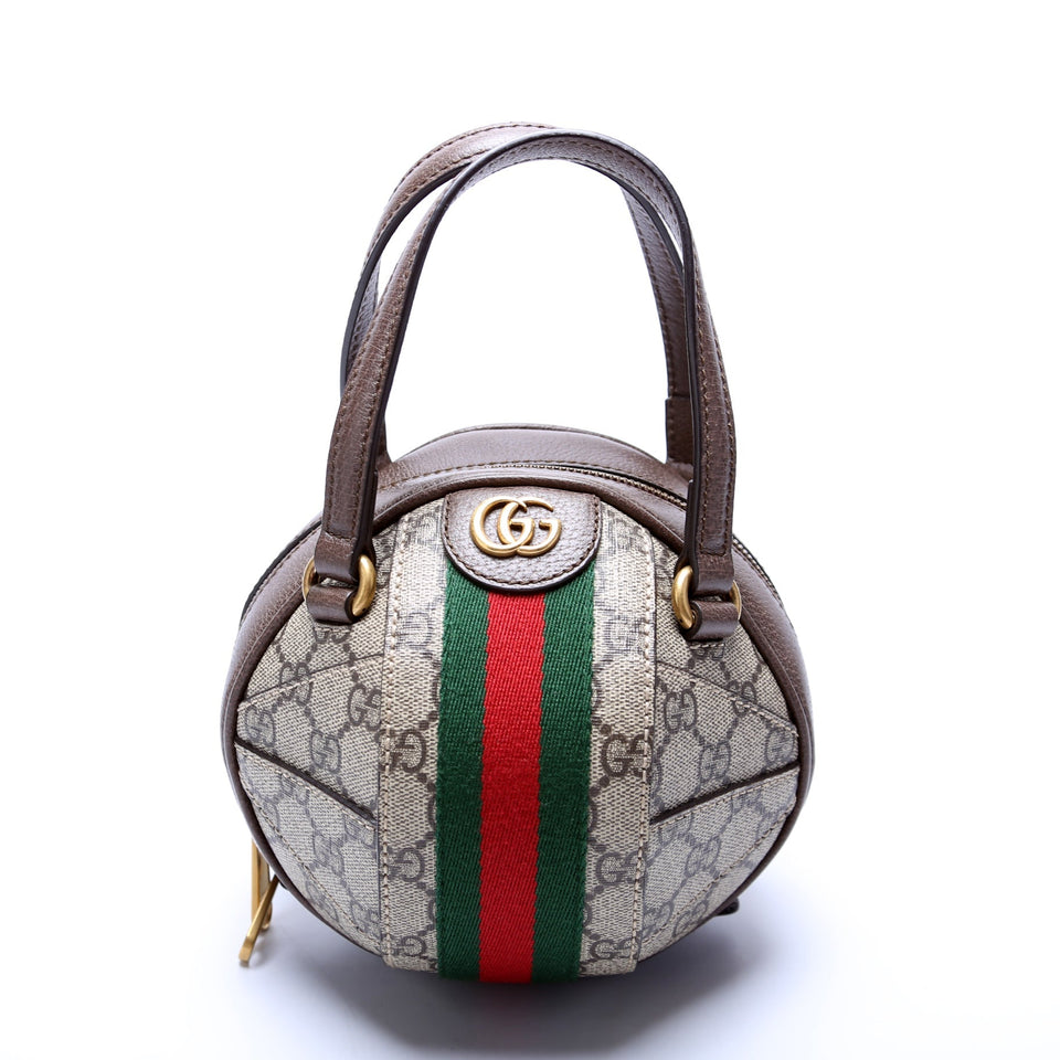 Gucci 574794 Ophidia GG Canvas Mini Spere Bag