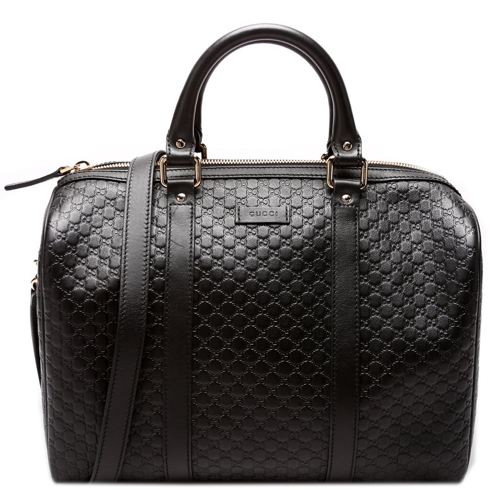 Gucci 449646 Boston With Strap Micro Bag