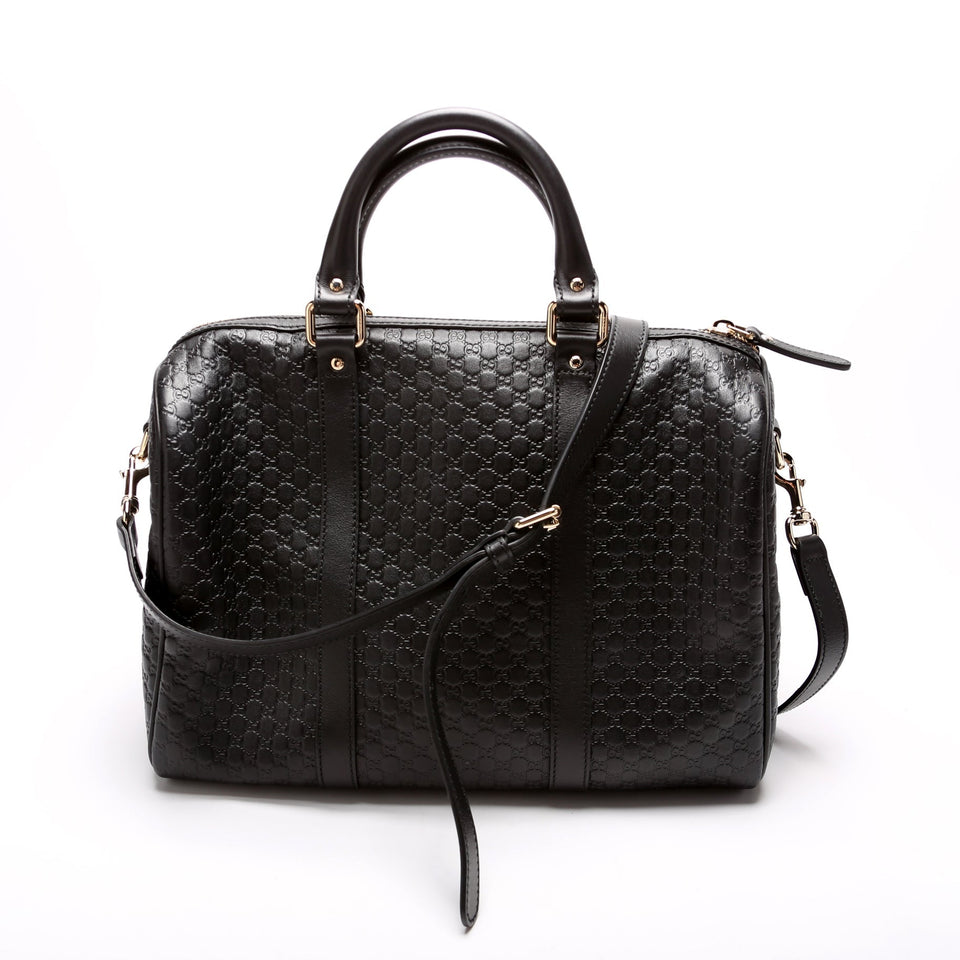 Gucci 449646 Boston With Strap Micro Bag