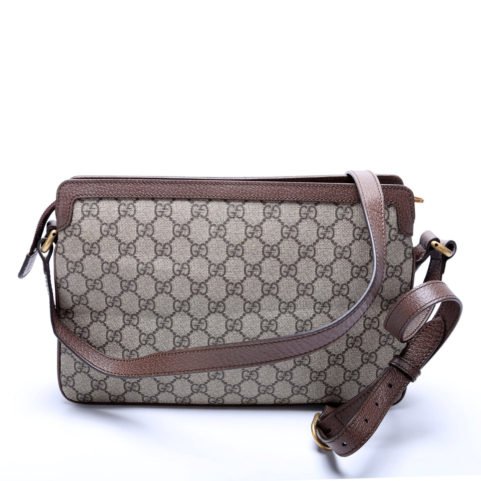 Gucci 523354 GG Supreme Ophidia Medium Shoulder Bag