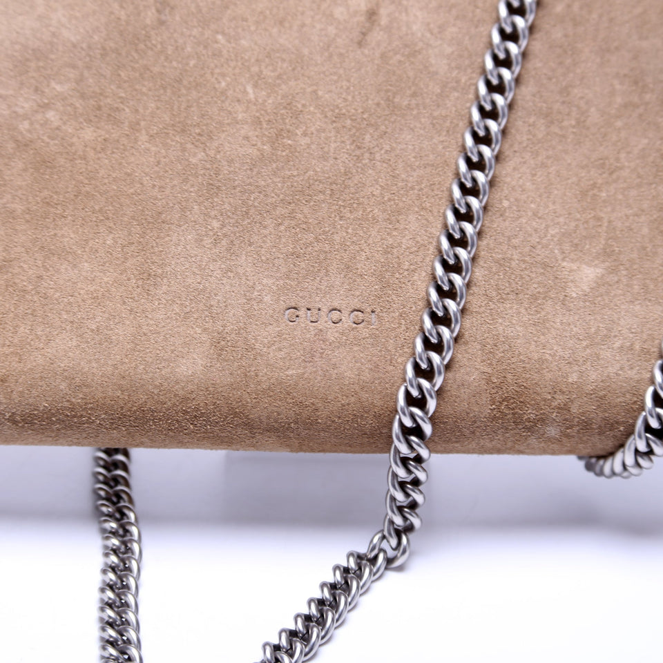 Gucci 401231 Dionysus Mini Wallet Suede Bag