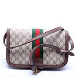 Gucci 548304 GG Supreme Ophidia Flap Bag