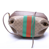 Gucci 564582 GG Supreme New Candy Butterfly Web Crossbody Bag