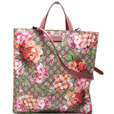 Gucci 450950 Soft GG Supreme Blooms Vertical Tote Bag