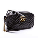 Gucci 447632 Marmont Small Leather Camera Bag