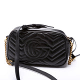 Gucci 447632 Marmont Small Leather Camera Bag