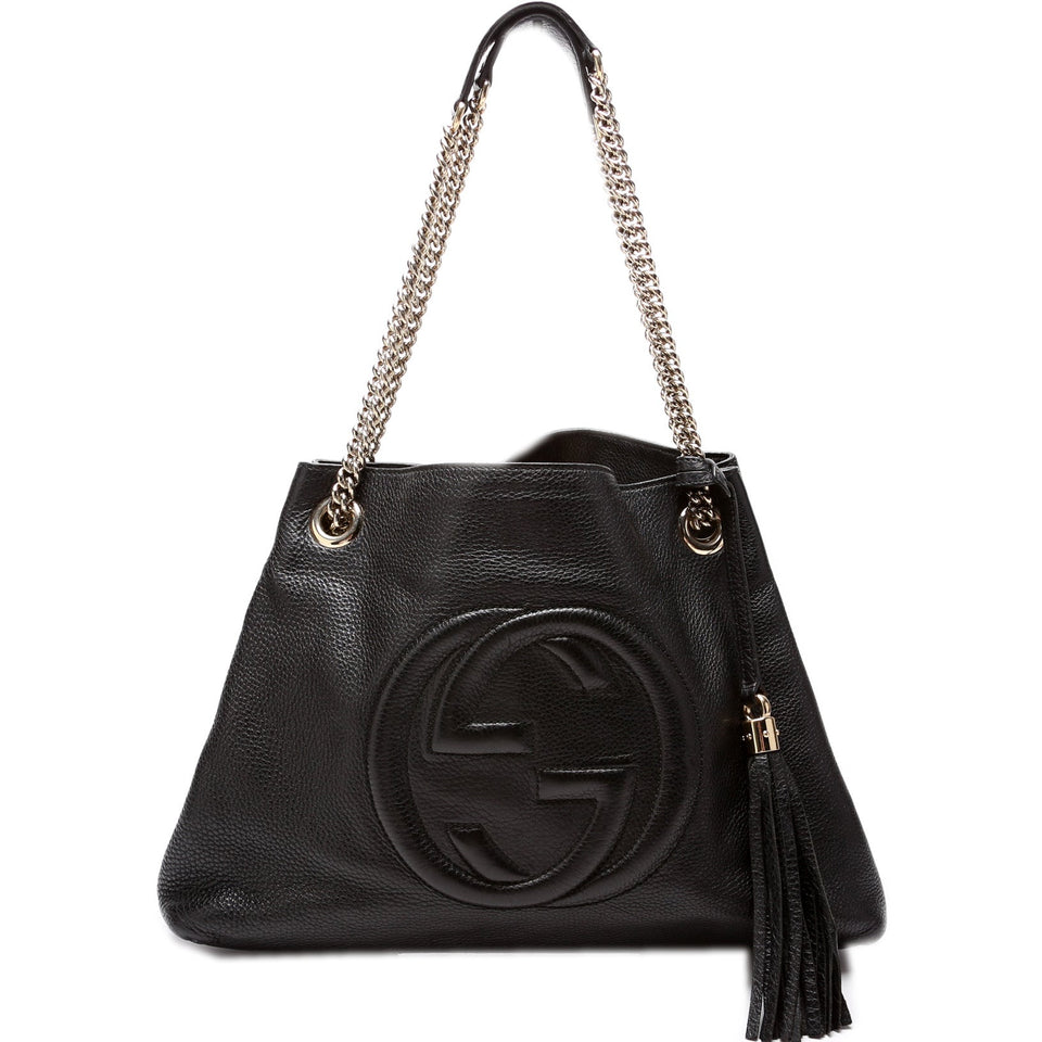 Gucci 308982 Soho Leather Shoulder Medium Bag