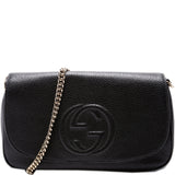 Gucci 536224 Soho Chain Tassel Flap Bag