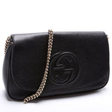 Gucci 536224 Soho Chain Tassel Flap Bag